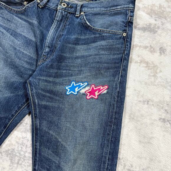 Authentic Bape 2000’s Bapesta Star Jeans 32 - Picture 4 of 6